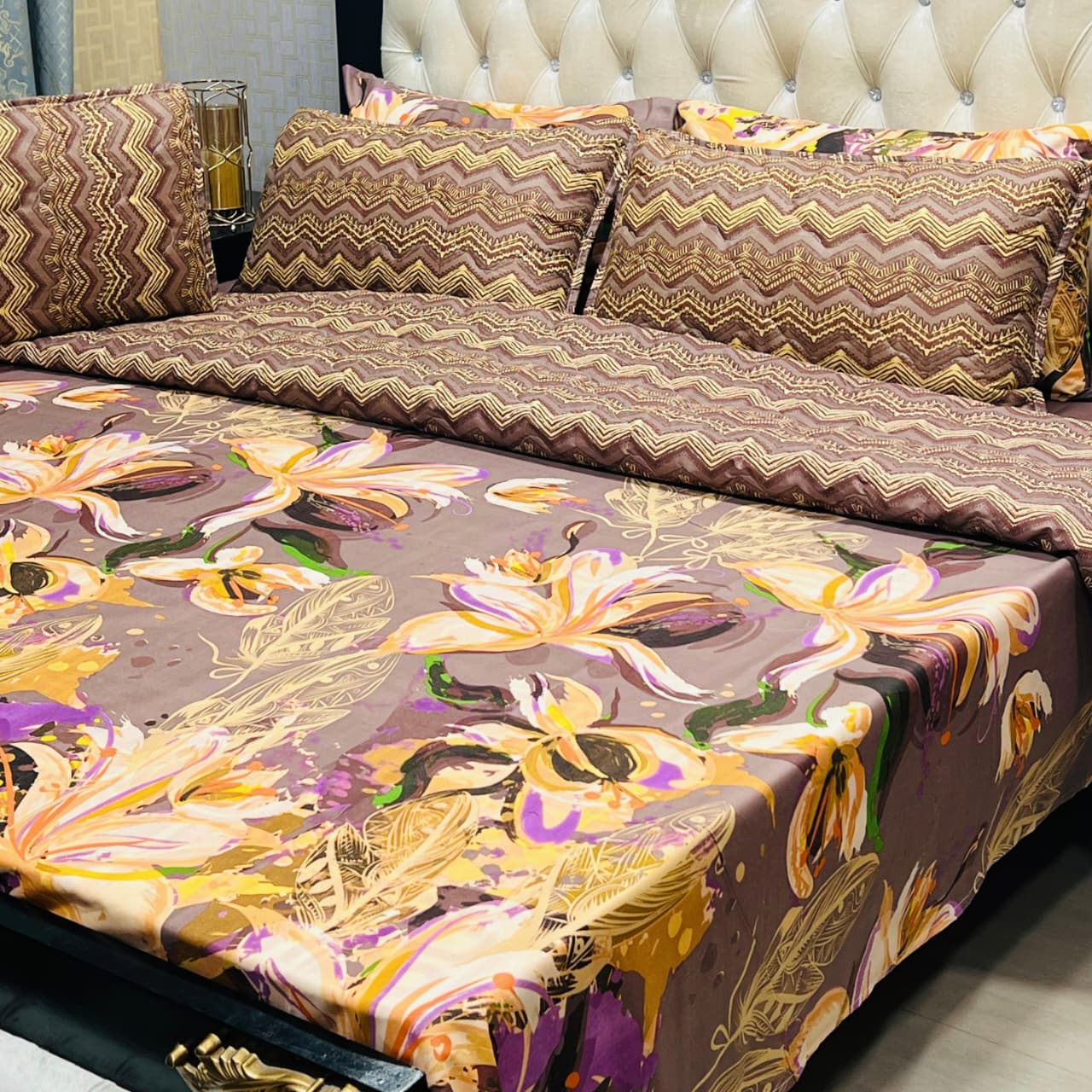 Printed Comforter Set (design 10)