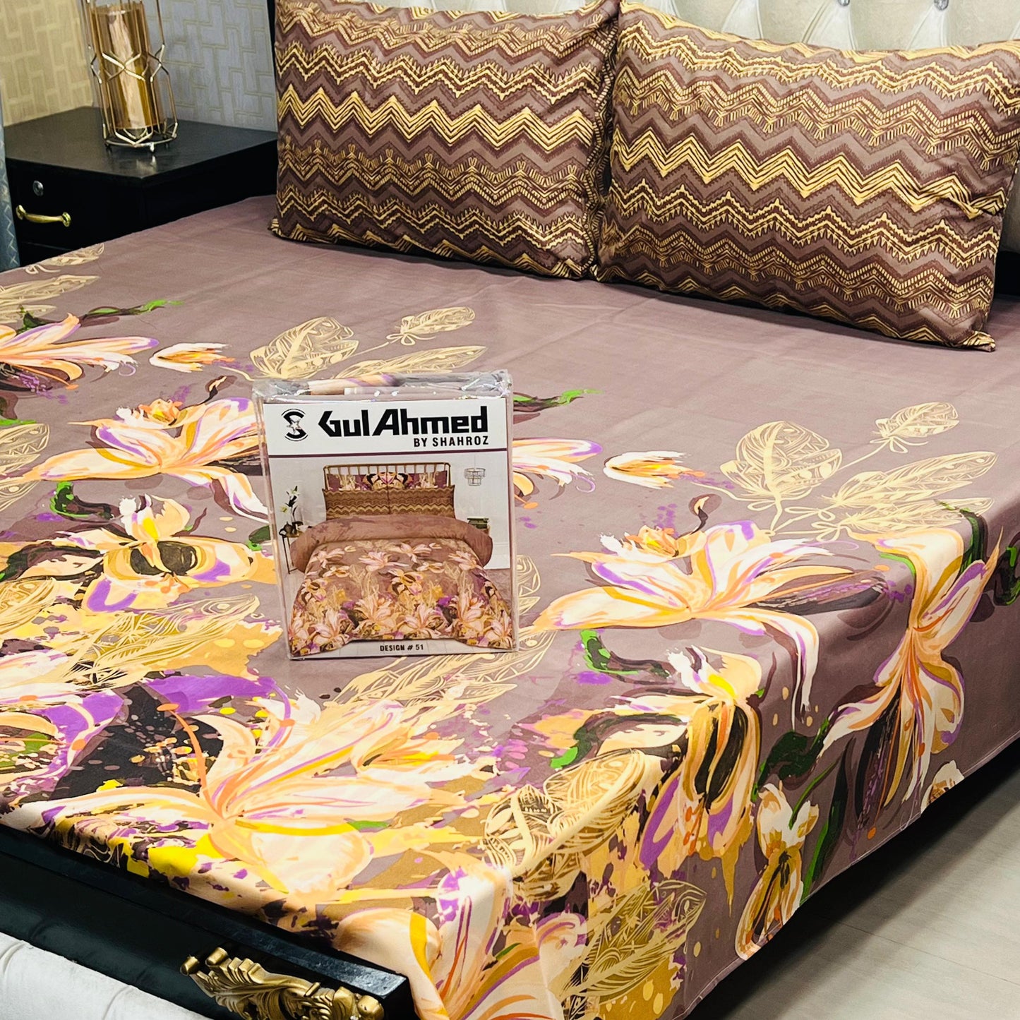 Bedsheet by Gul Ahmed (design 11)