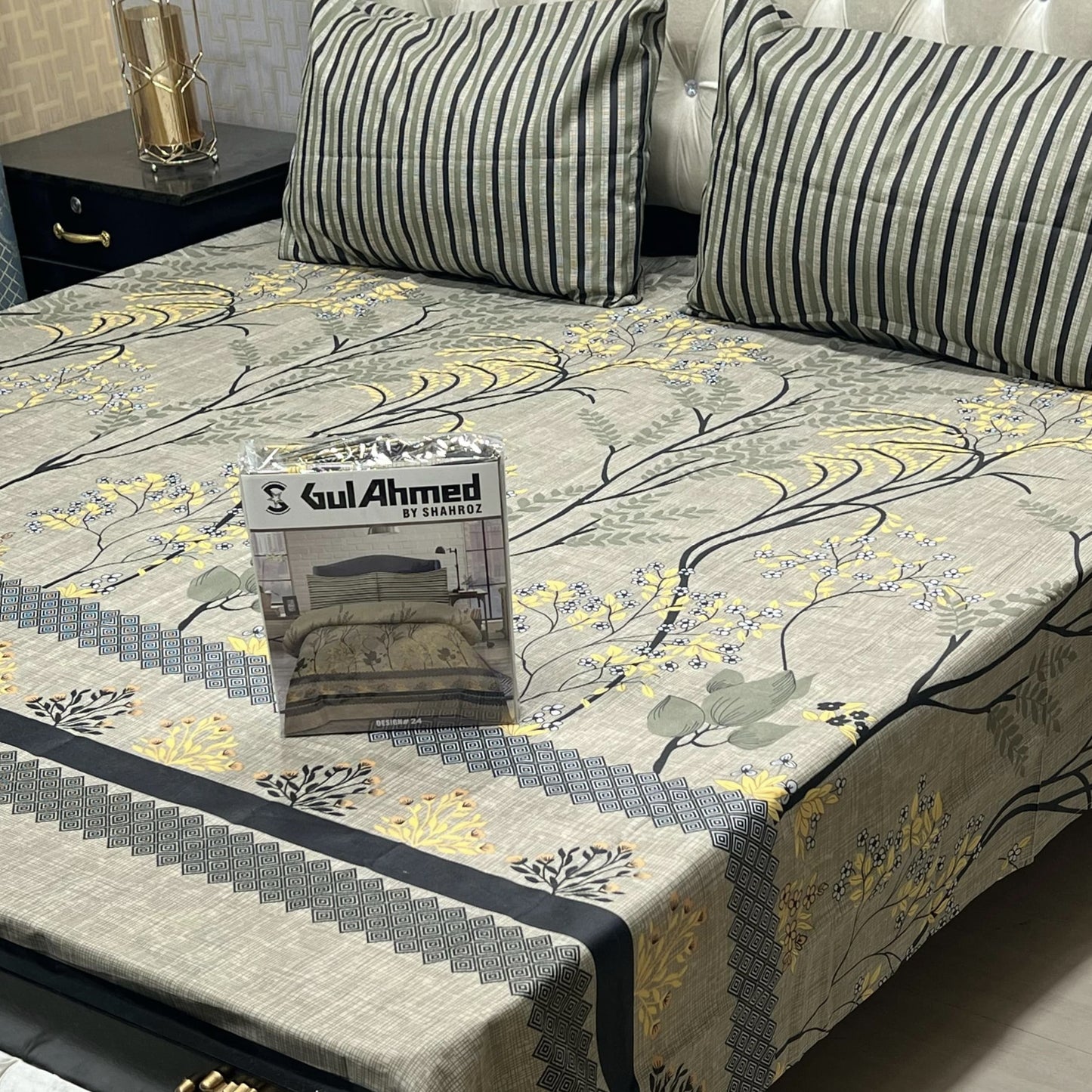 Bedsheet by Gul Ahmed (design 23)