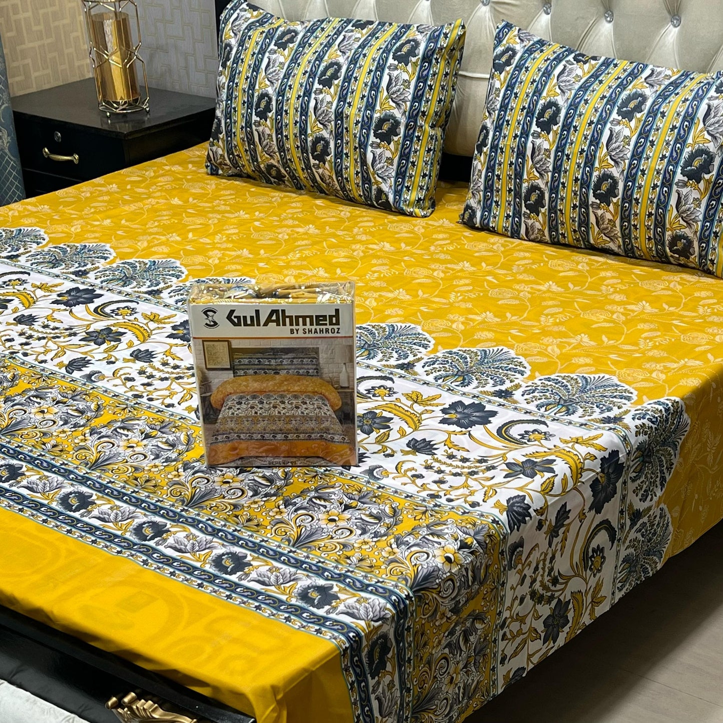 Bedsheet by Gul Ahmed (design 30)