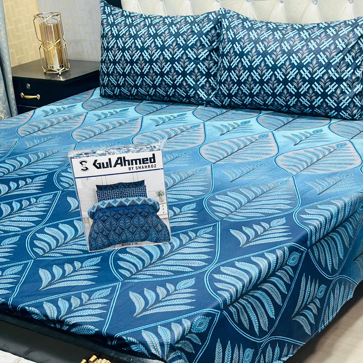 Bedsheet by Gul Ahmed (design 7)