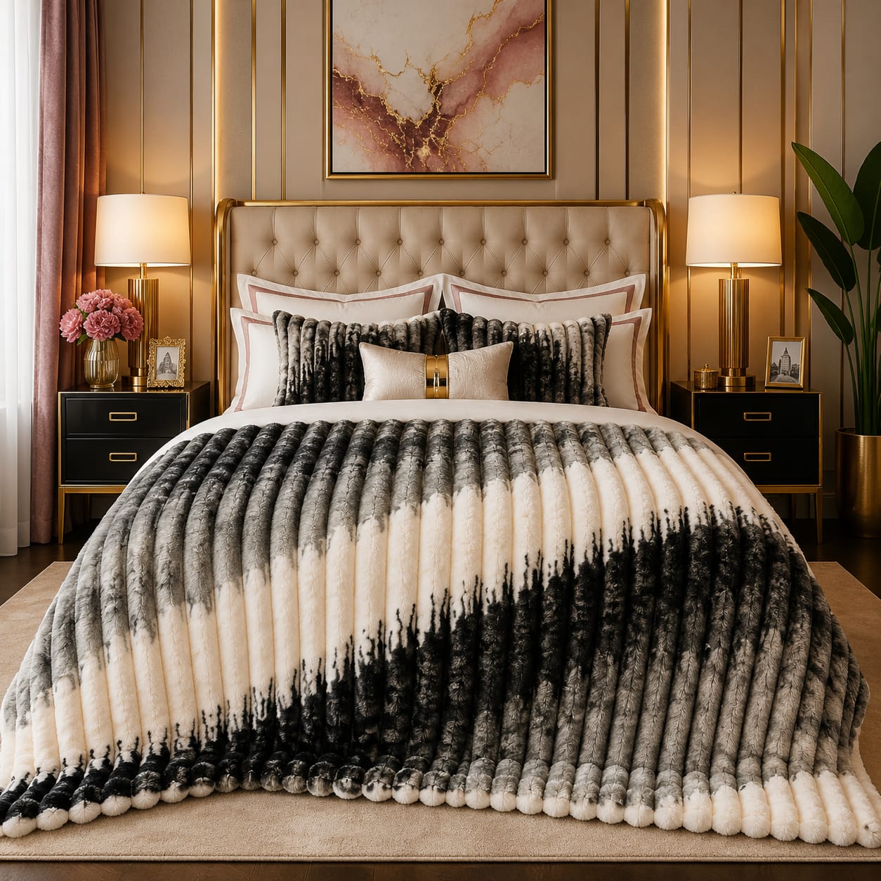 Luxury AC Blanket (design 17)