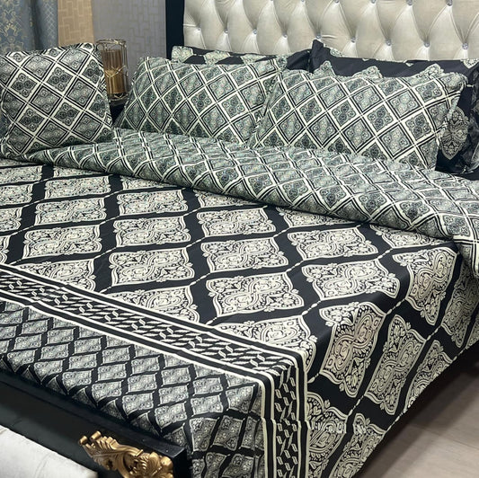 Printed Comforter Set (design 16)