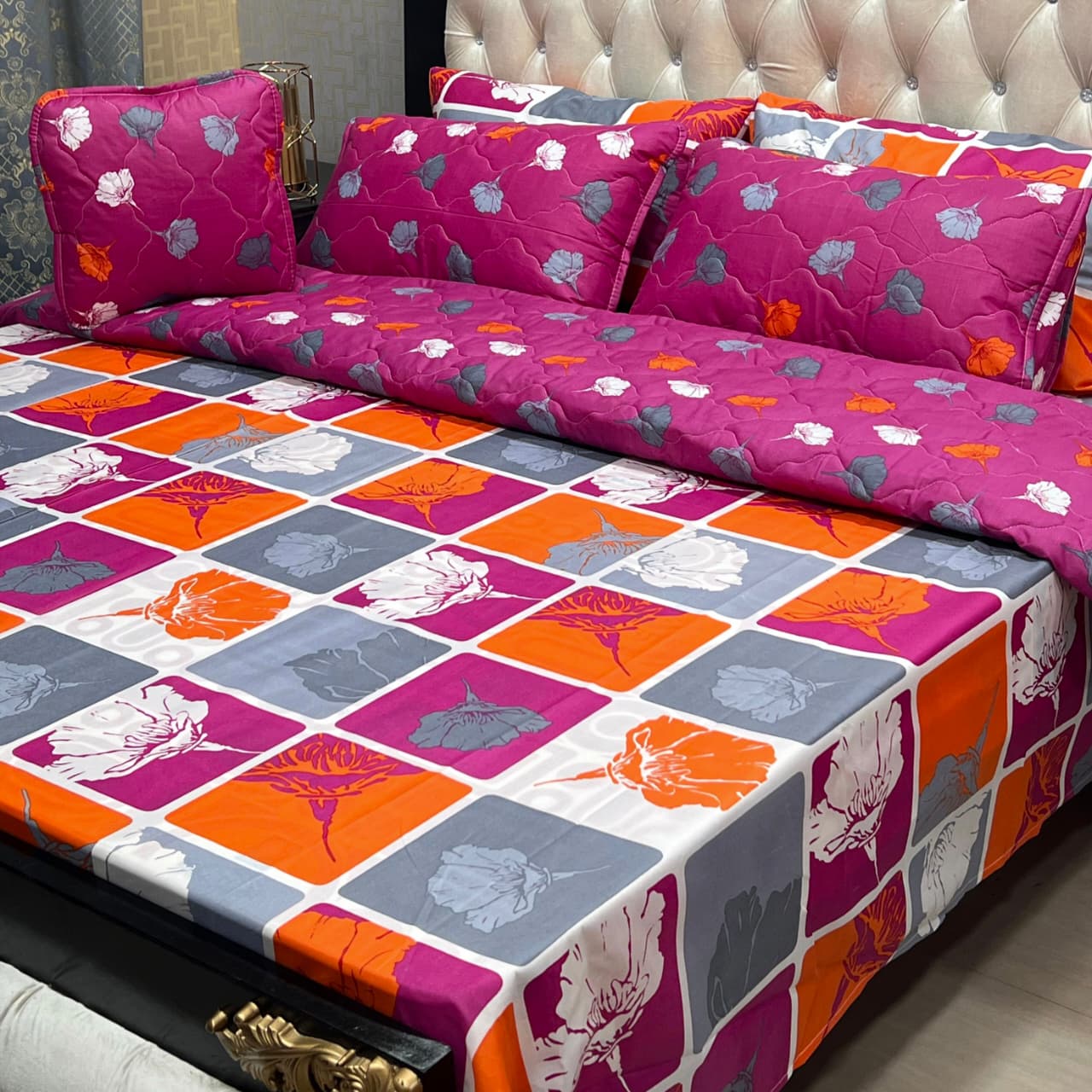 Printed Comforter Set (design 17)