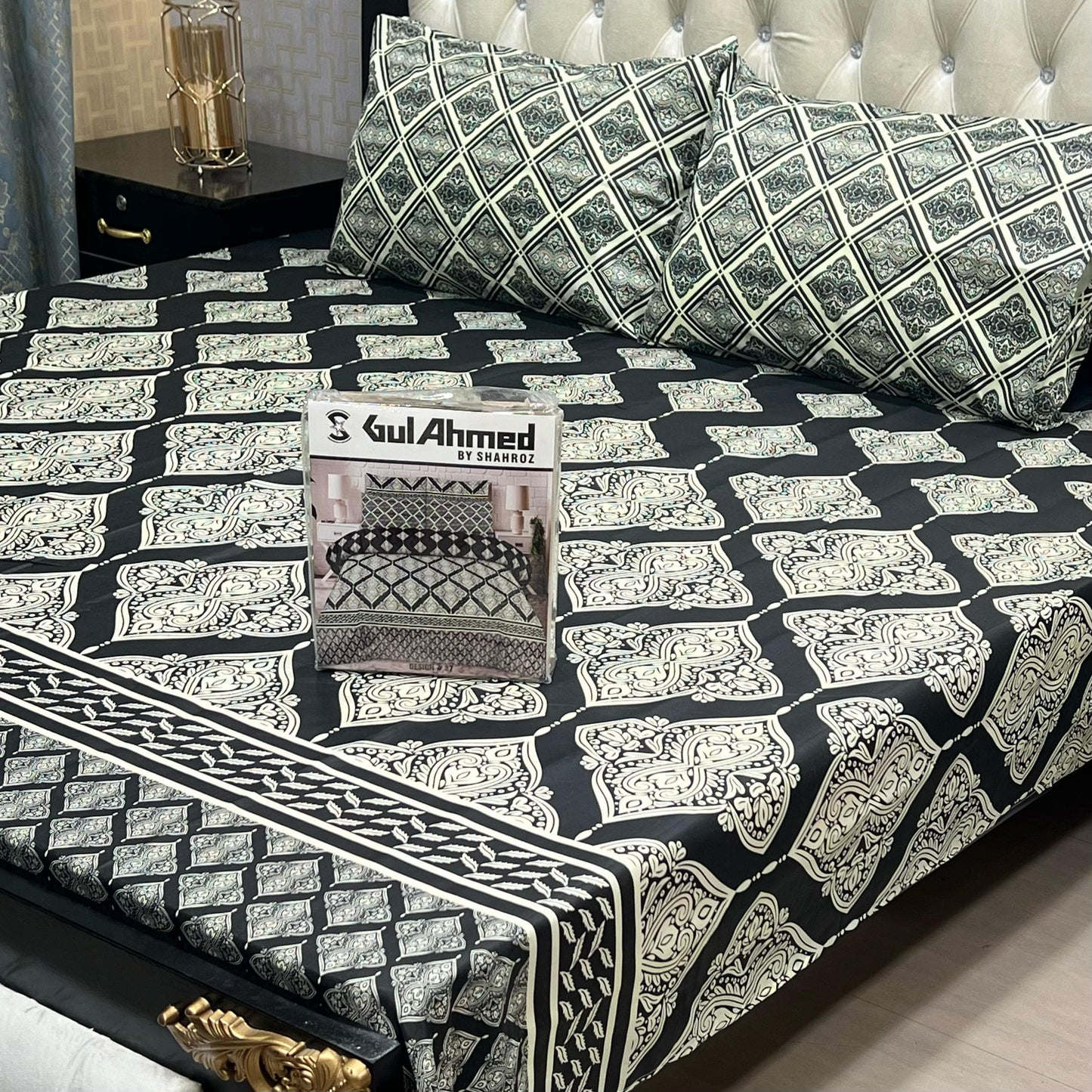 Bedsheet by Gul Ahmed (design 13)