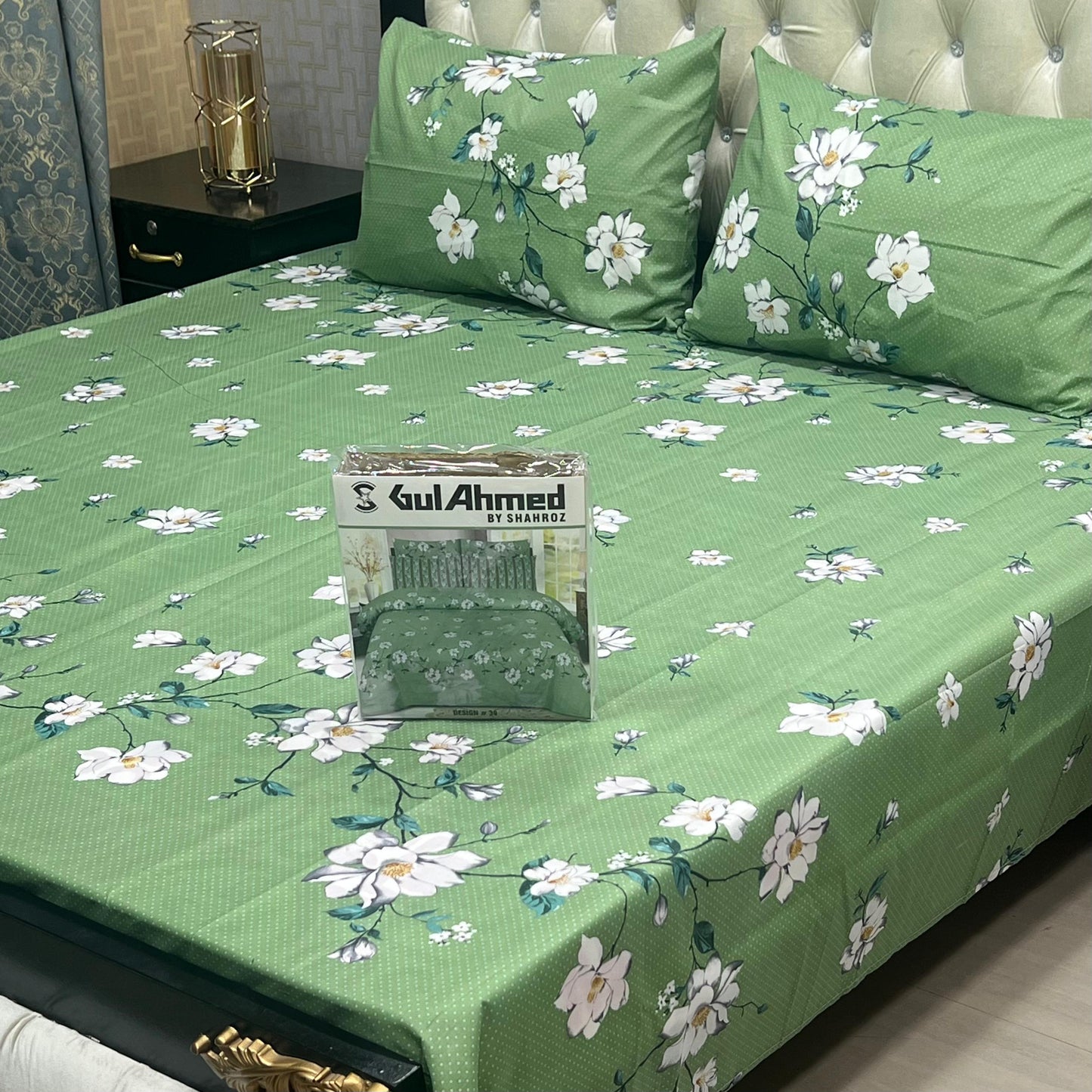 Bedsheet by Gul Ahmed (design 15)