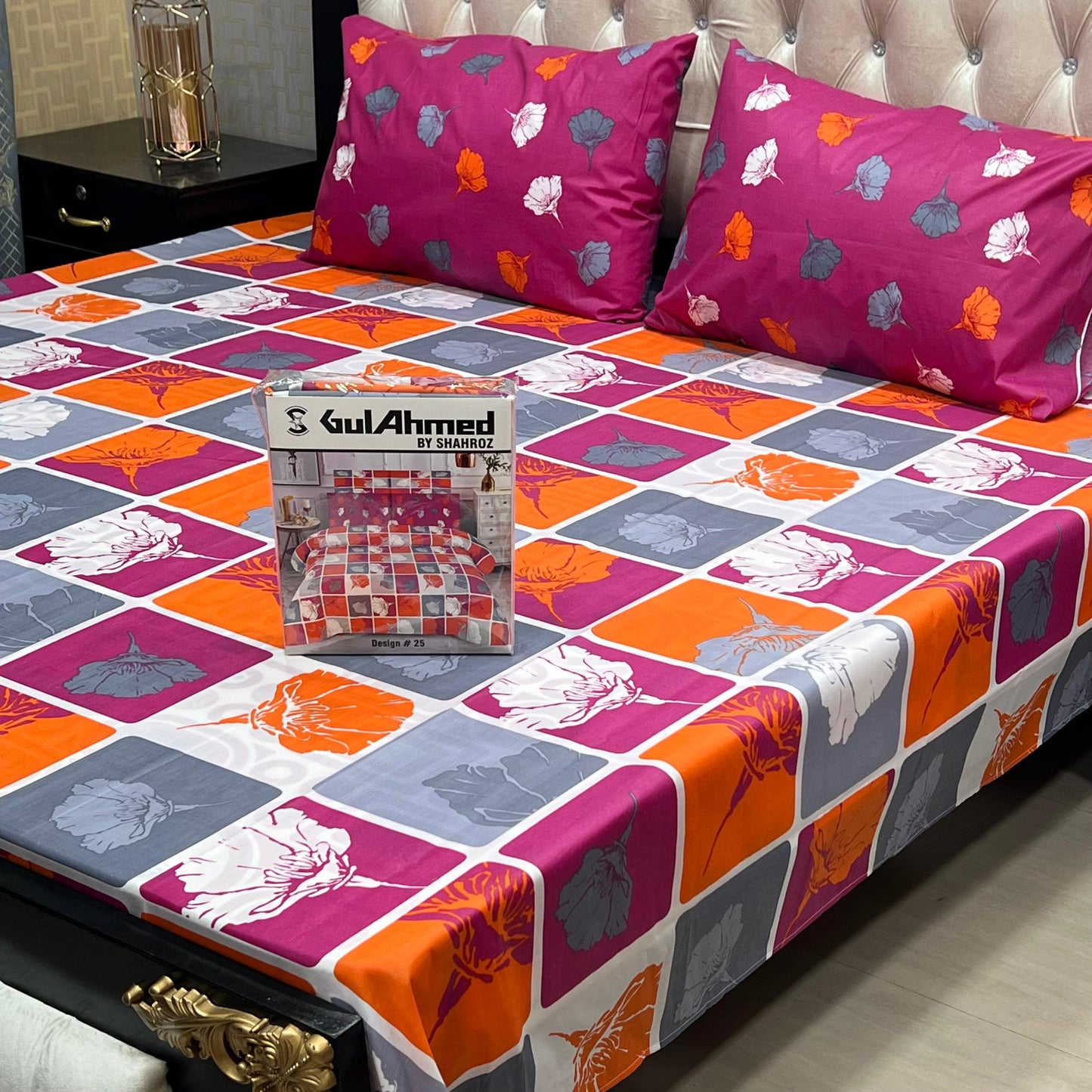 Bedsheet by Gul Ahmed (design 18)