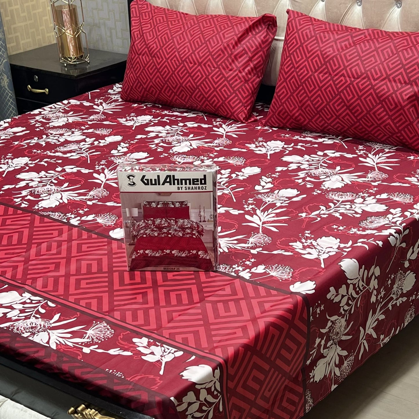 Bedsheet by Gul Ahmed (design 22)