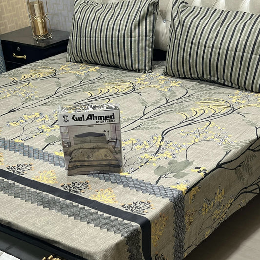 Bedsheet by Gul Ahmed (design 23)