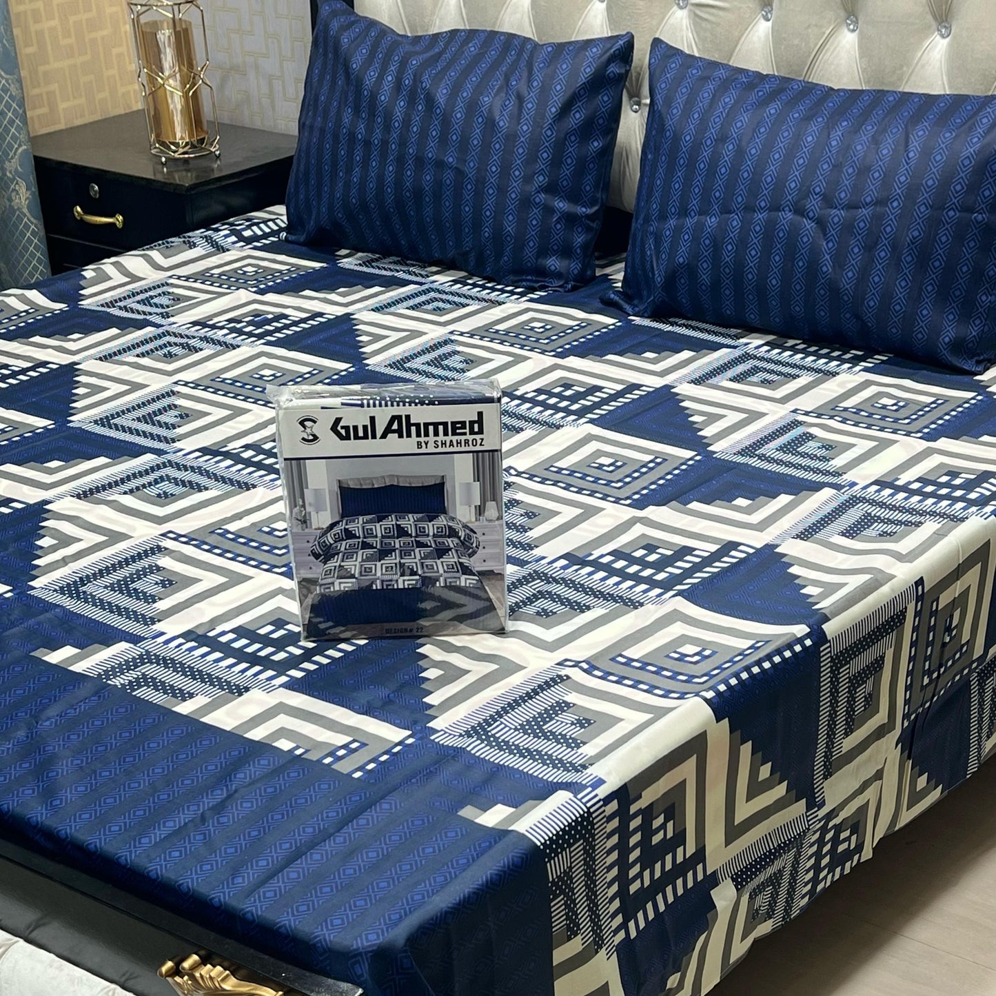 Bedsheet by Gul Ahmed (design 28)