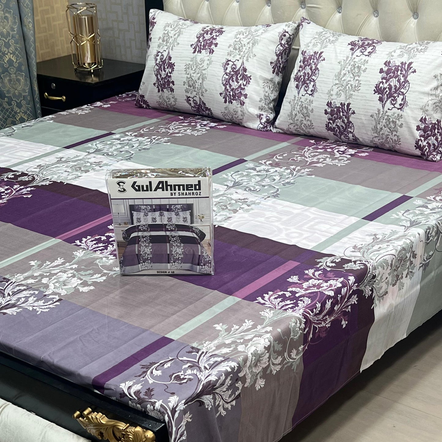 Bedsheet by Gul Ahmed (design 33)